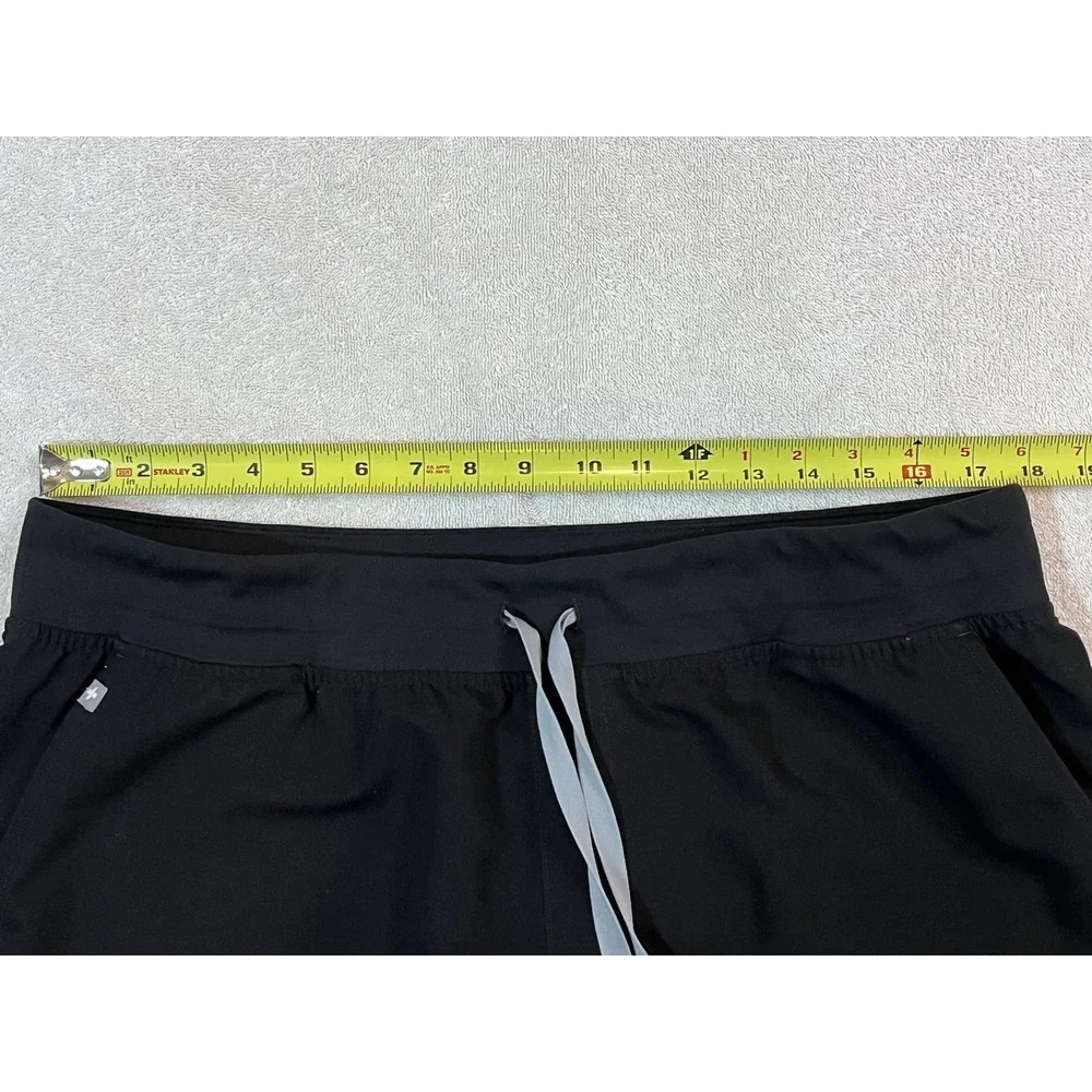 FIGS Technical High Waisted Zamora Cargo Jogger Black Sz XXL 1000207 Nurse
